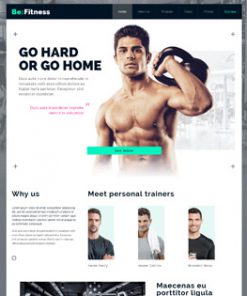 Thiết kế website fitness